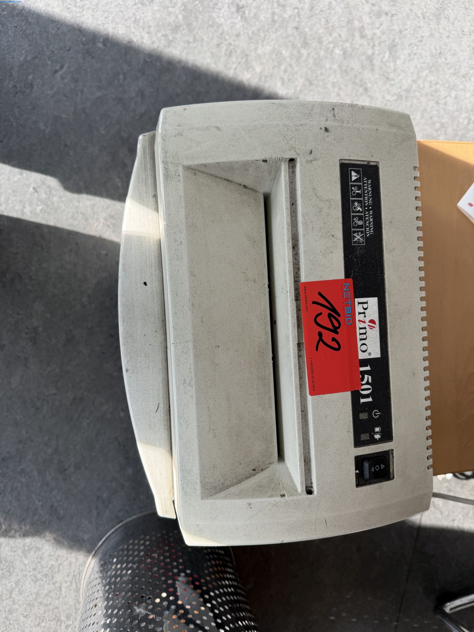 Operating equipment of a technical flocking company-8