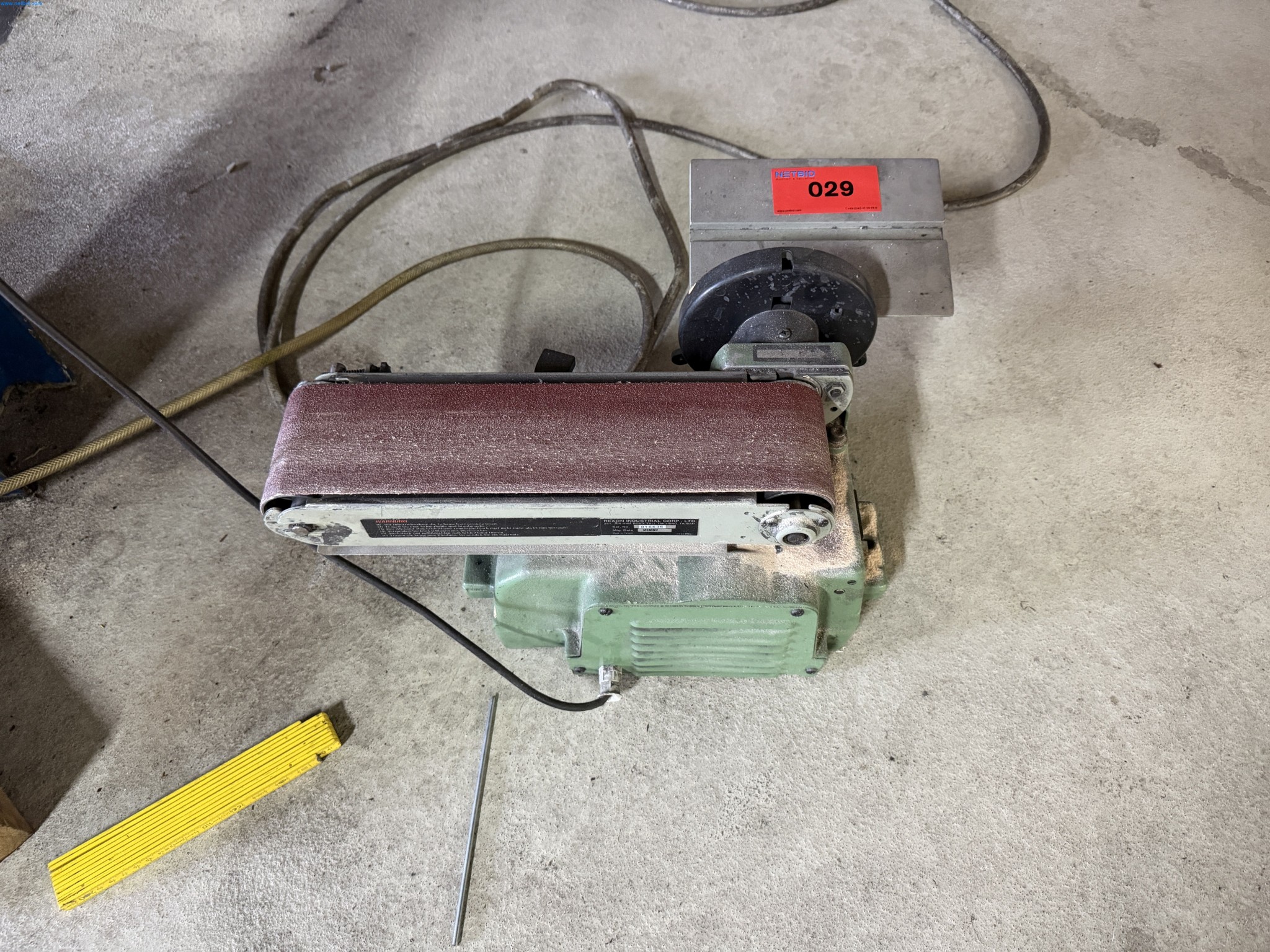 Operating equipment of a technical flocking company-1