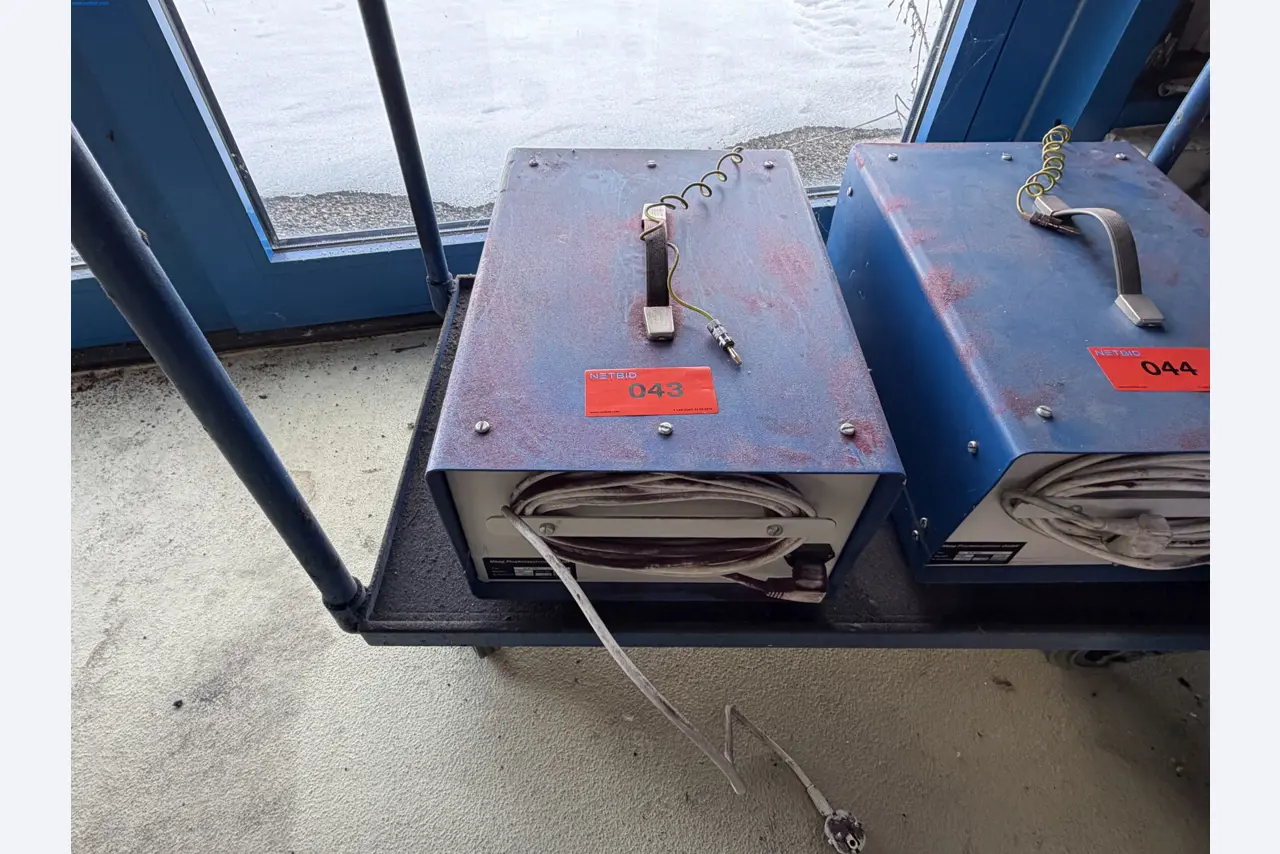 Operating equipment of a technical flocking company-1