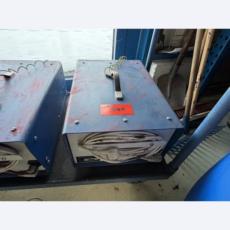 Operating equipment of a technical flocking company-1