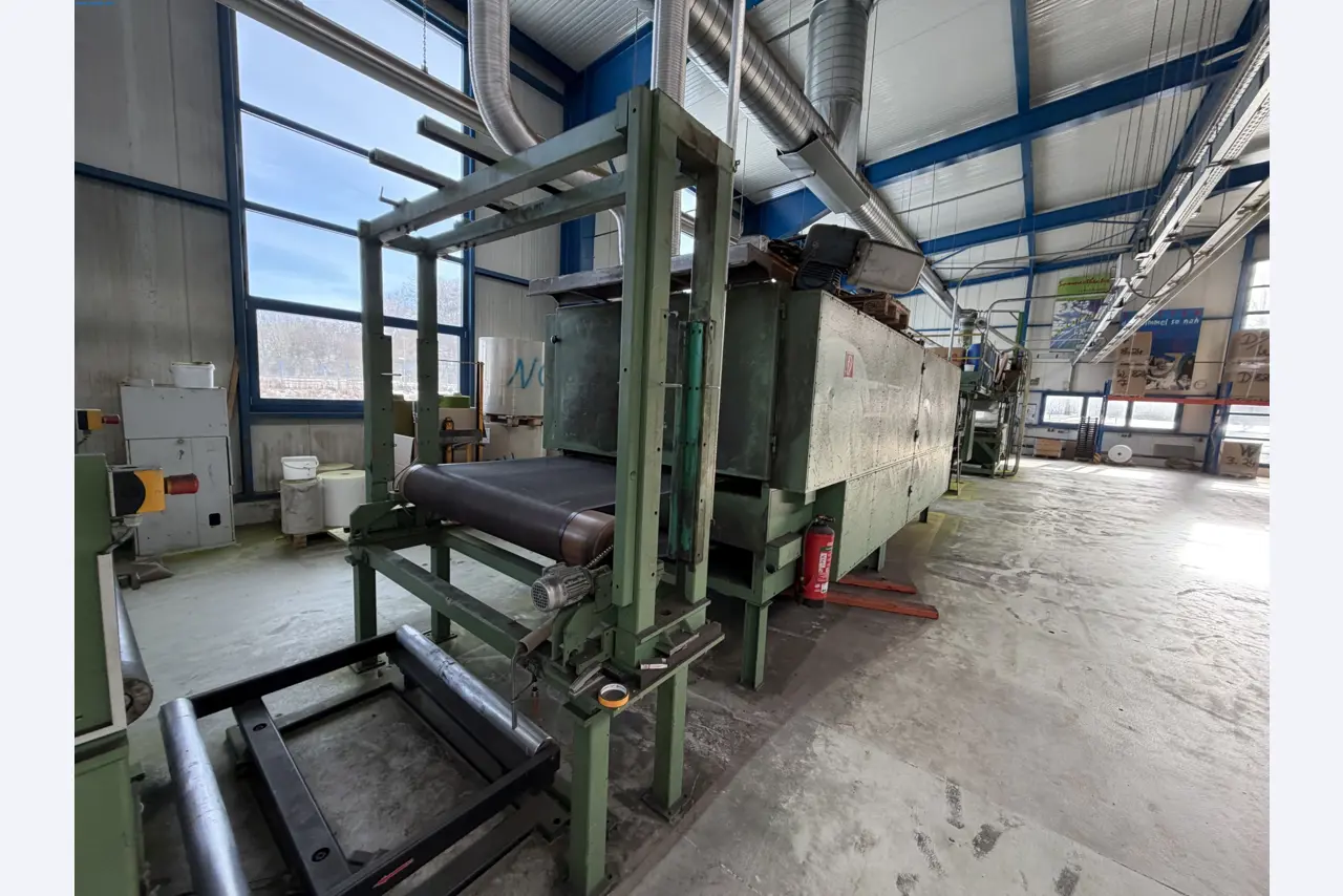 Operating equipment of a technical flocking company-11