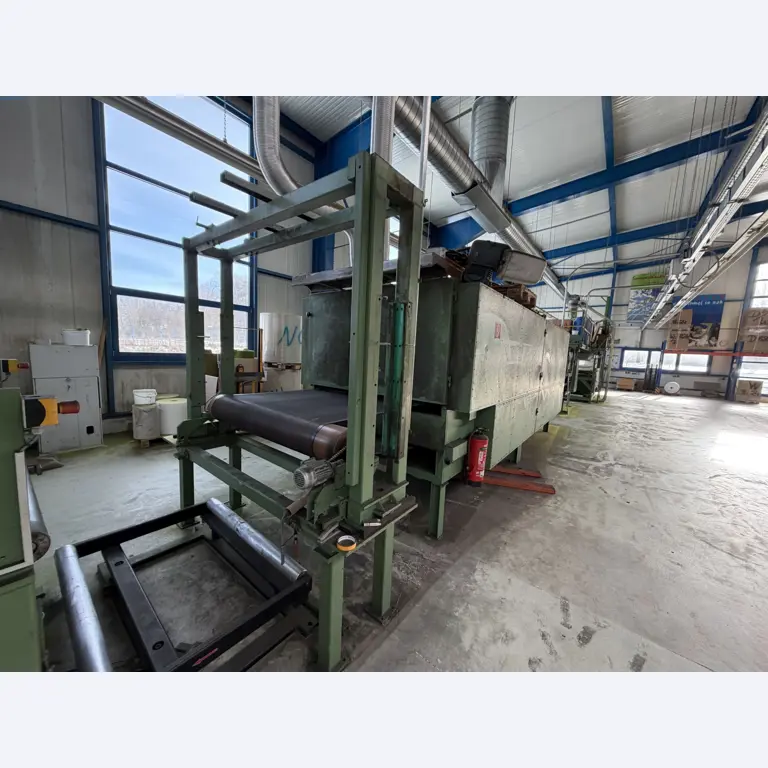 Operating equipment of a technical flocking company-11