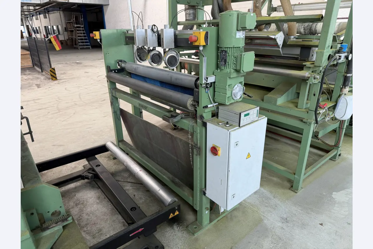 Operating equipment of a technical flocking company-16