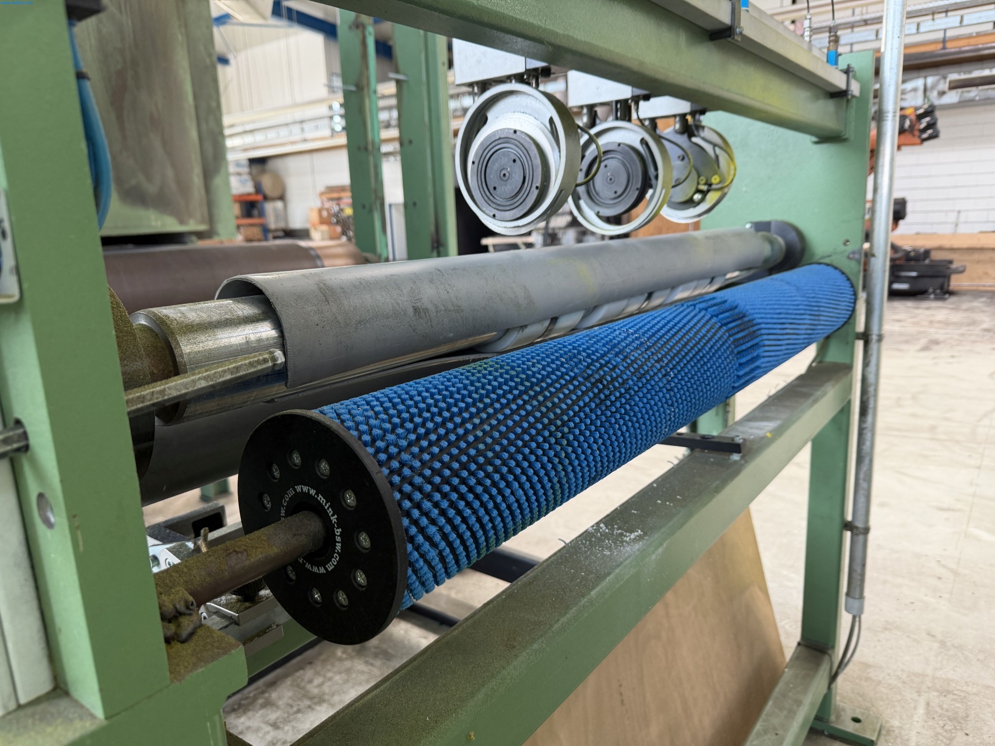 Operating equipment of a technical flocking company-17