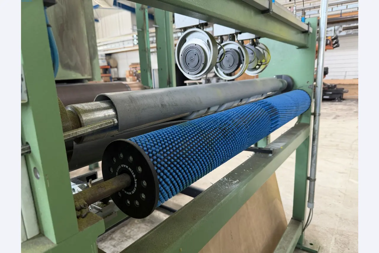 Operating equipment of a technical flocking company-17