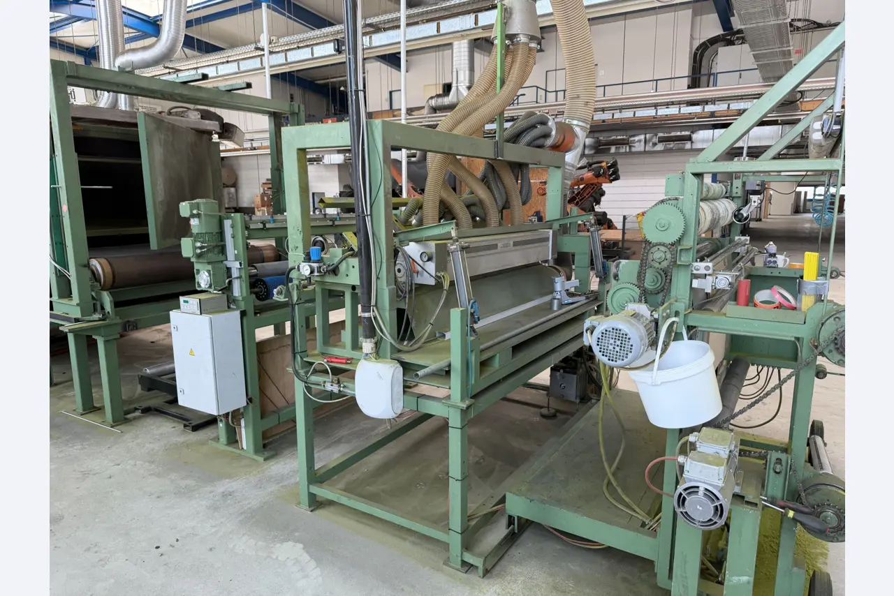 Operating equipment of a technical flocking company-18