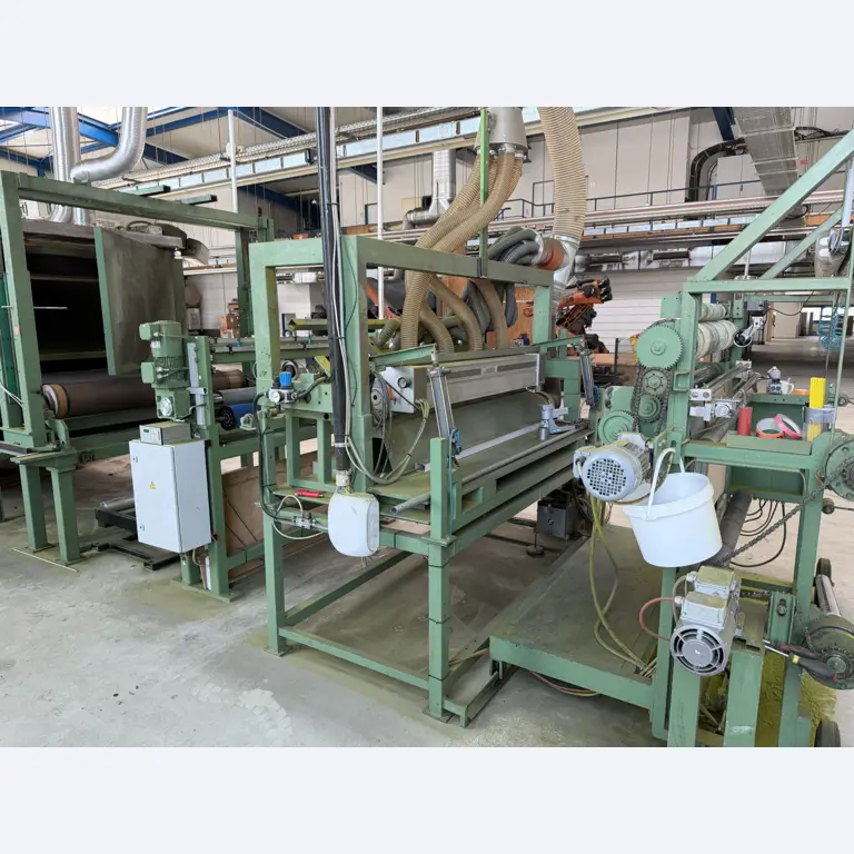 Operating equipment of a technical flocking company-18
