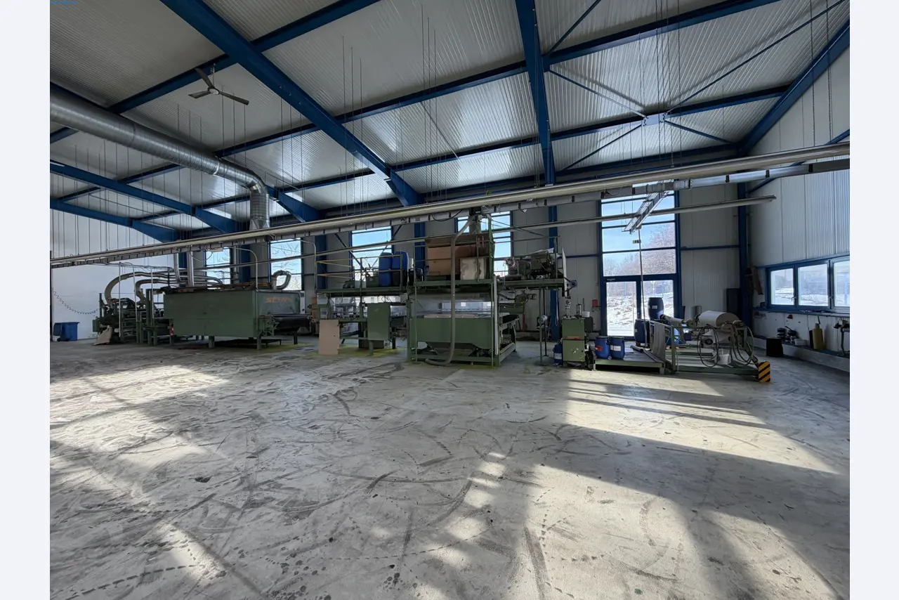 Operating equipment of a technical flocking company-1