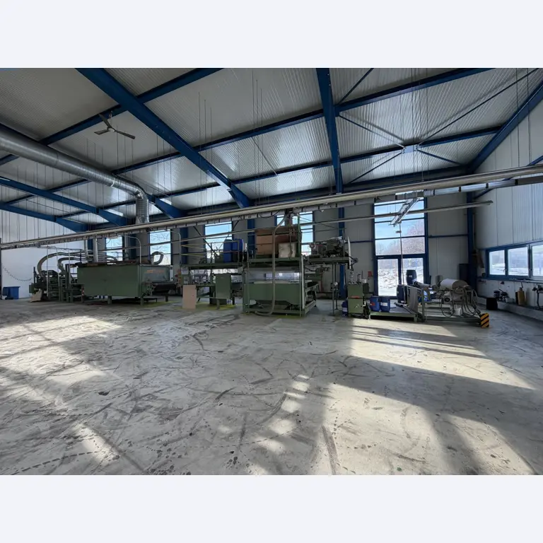 Operating equipment of a technical flocking company-1