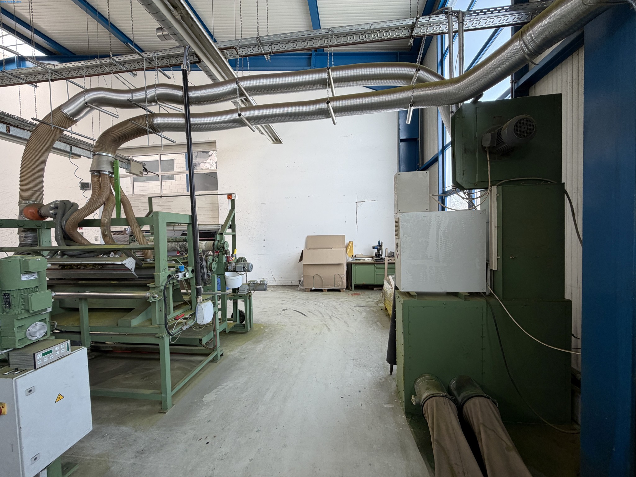 Operating equipment of a technical flocking company-20