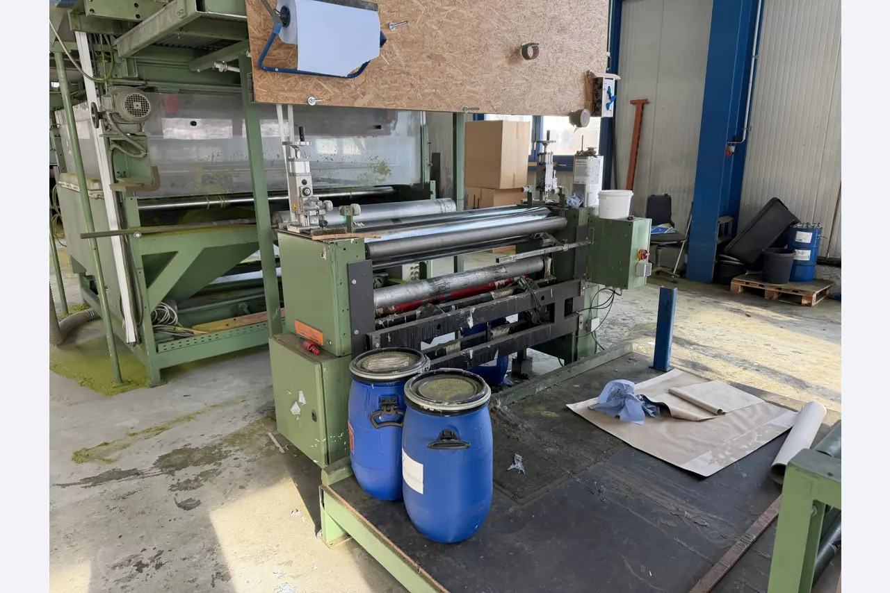 Operating equipment of a technical flocking company-23