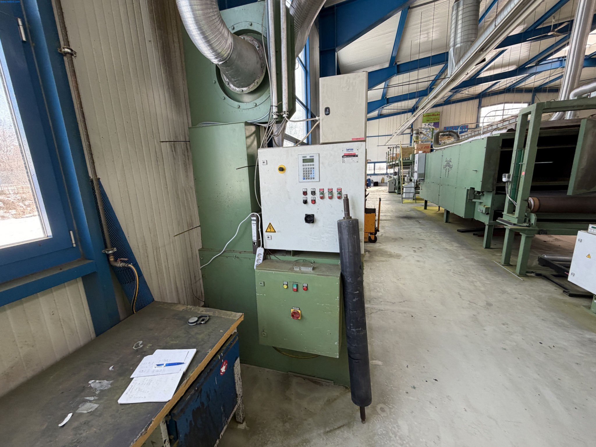 Operating equipment of a technical flocking company-24