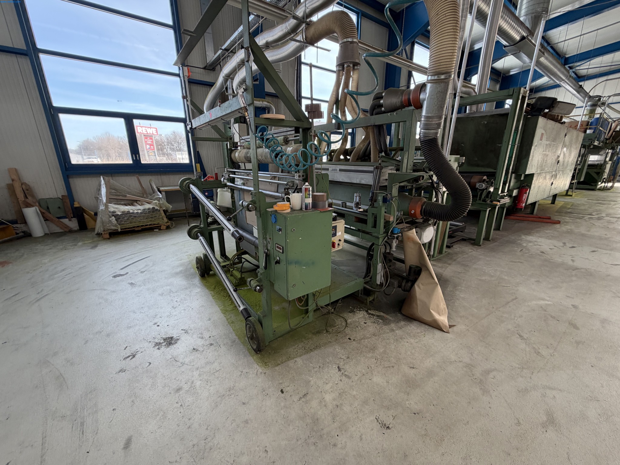 Operating equipment of a technical flocking company-27