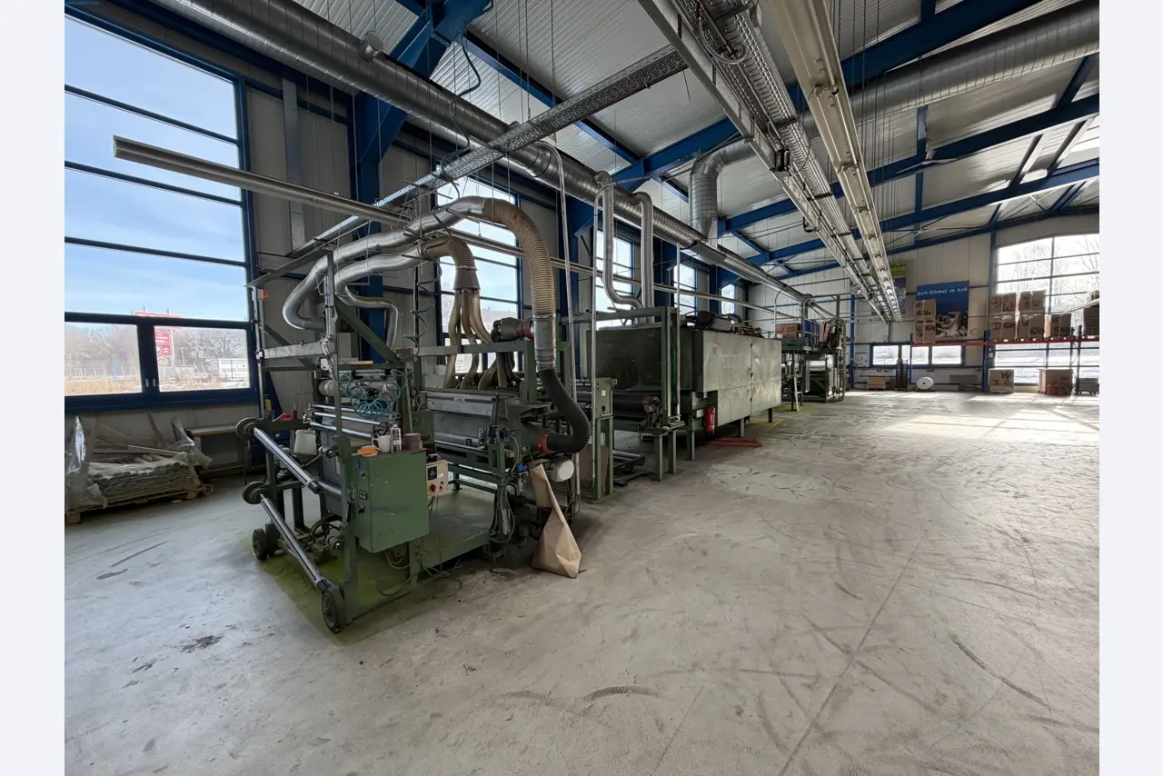 Operating equipment of a technical flocking company-28