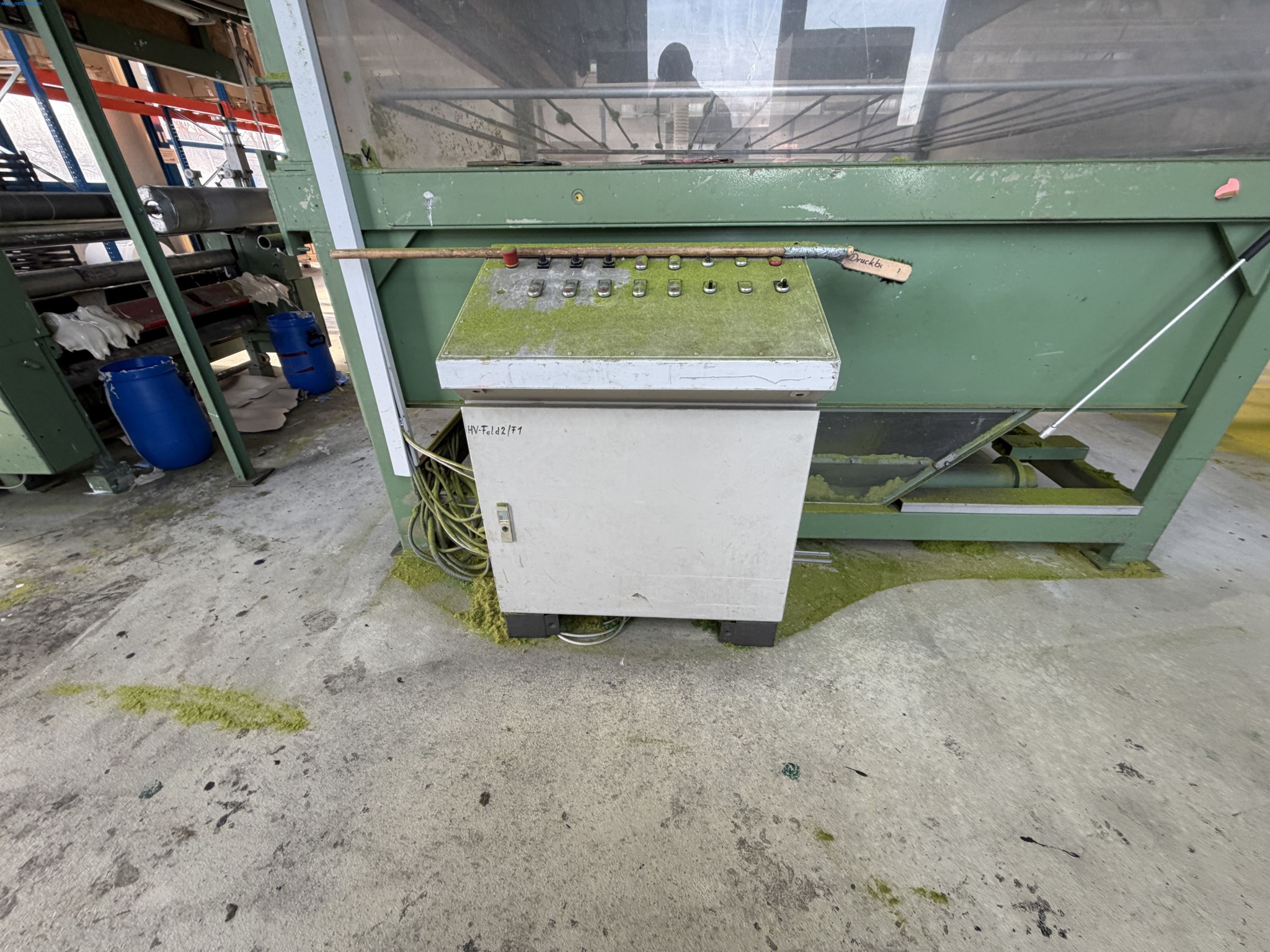 Operating equipment of a technical flocking company-32