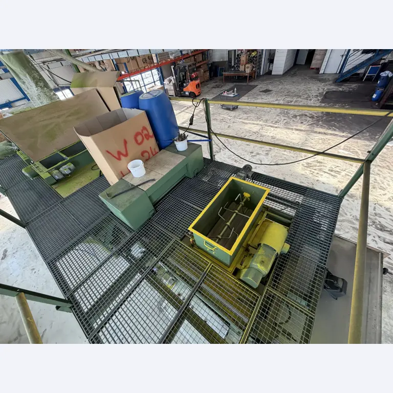 Operating equipment of a technical flocking company-3