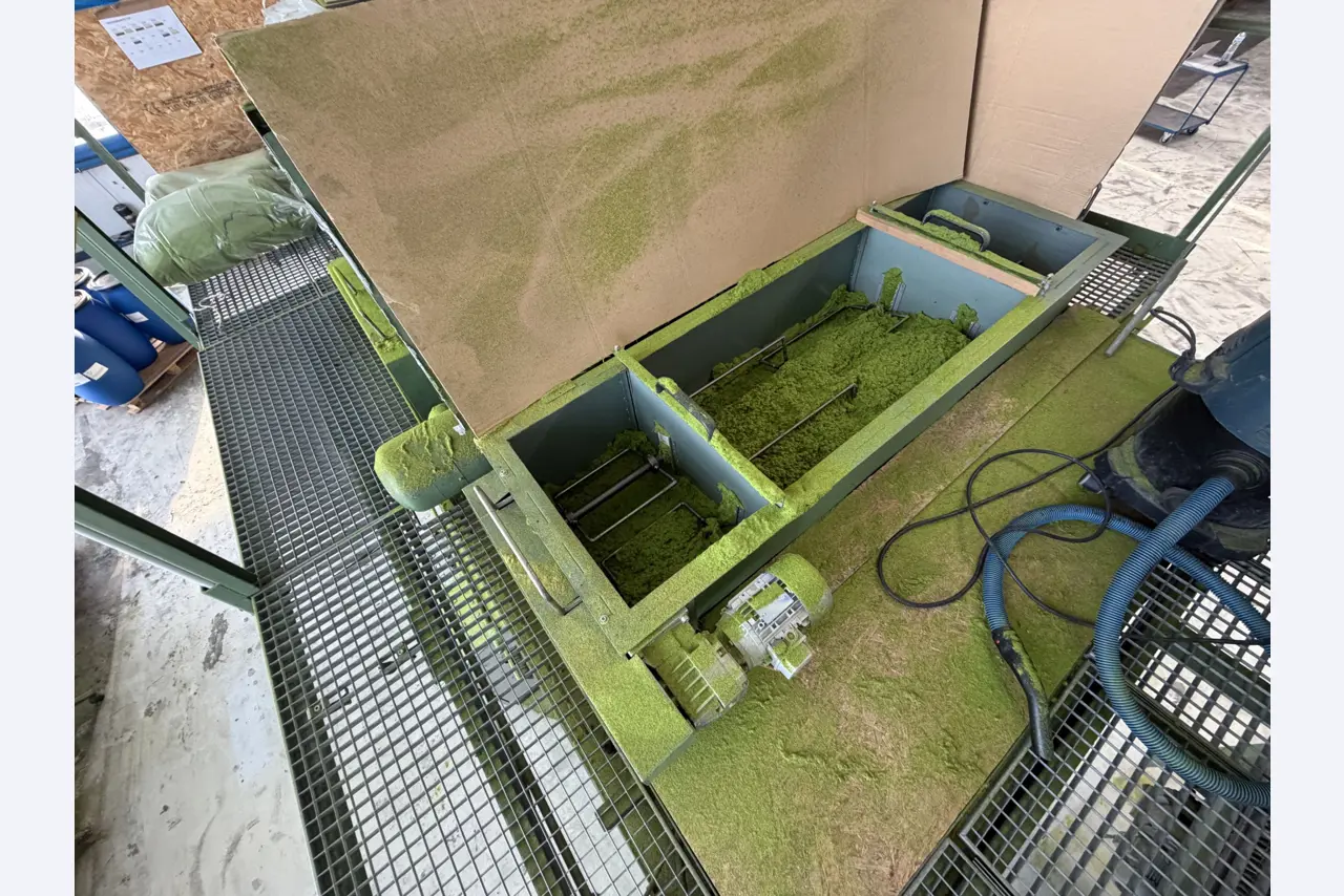 Operating equipment of a technical flocking company-6