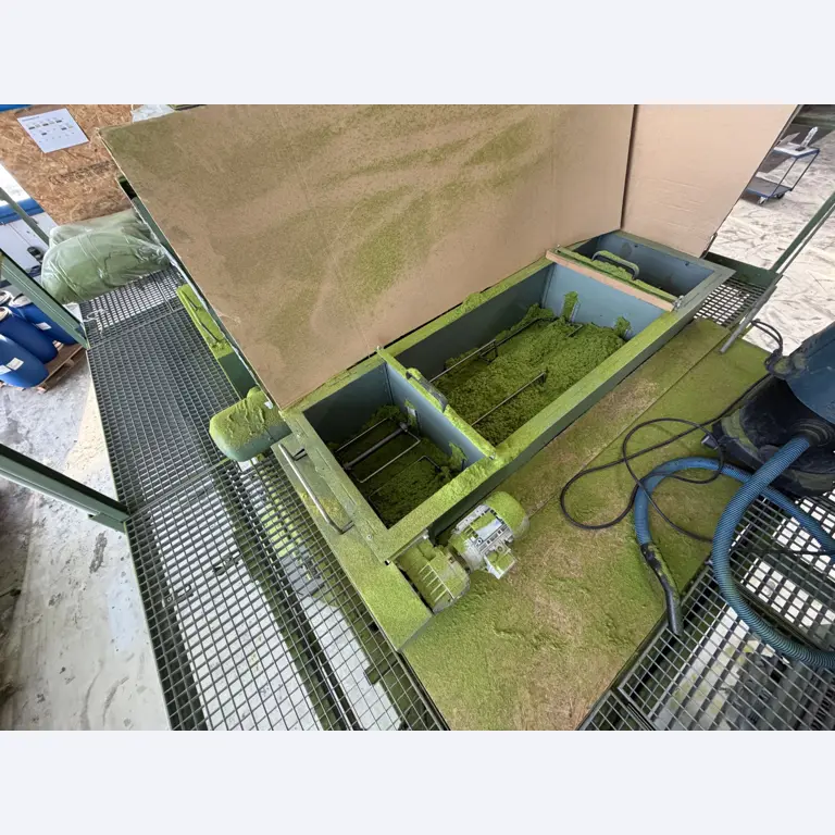 Operating equipment of a technical flocking company-6