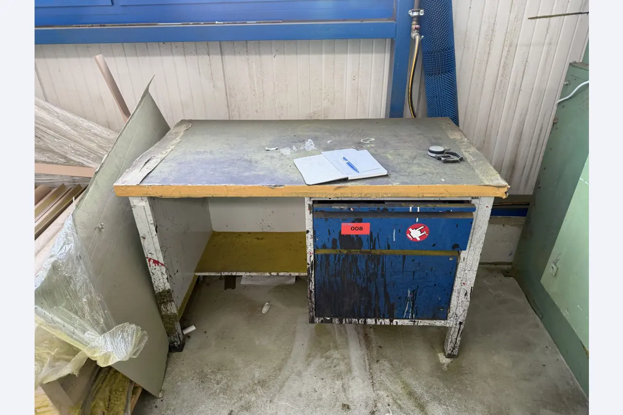 Operating equipment of a technical flocking company-1