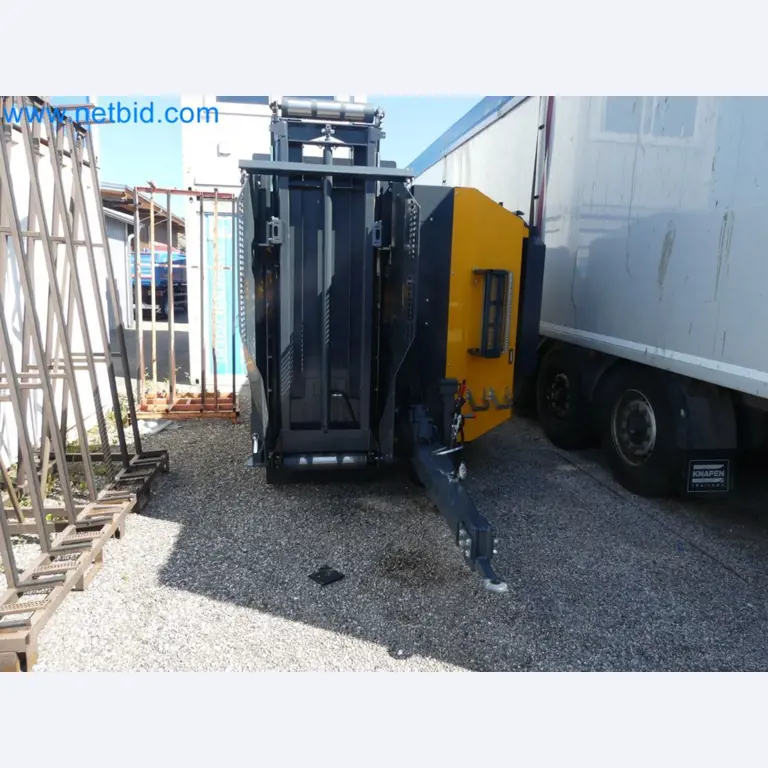 Diesel-Gabelstapler BOBCAT D30NXS und Kompakter Sägespalter UNIFOREST TITAN 53/40 Premium -34