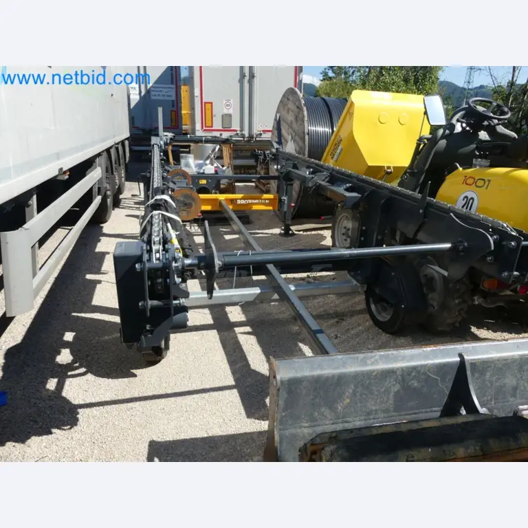 Diesel-Gabelstapler BOBCAT D30NXS und Kompakter Sägespalter UNIFOREST TITAN 53/40 Premium -61