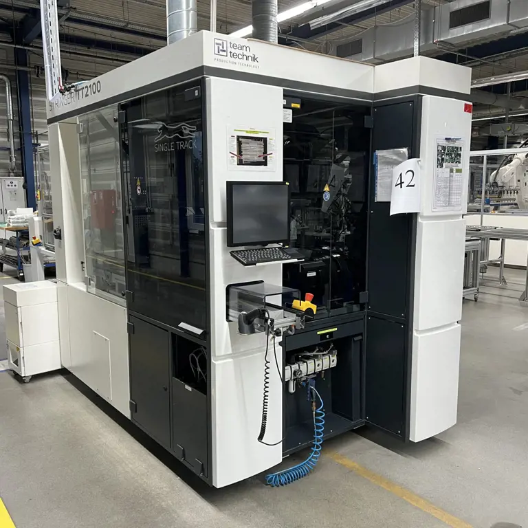 Pájecí stroj na struny Teamtechnik TT2100