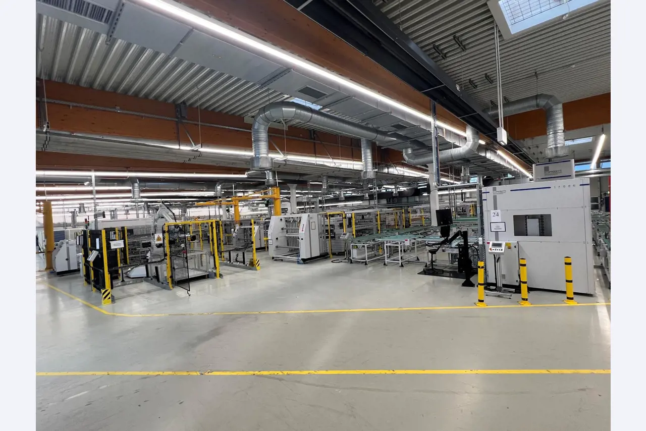 Solarmodul Produktionslinien-2