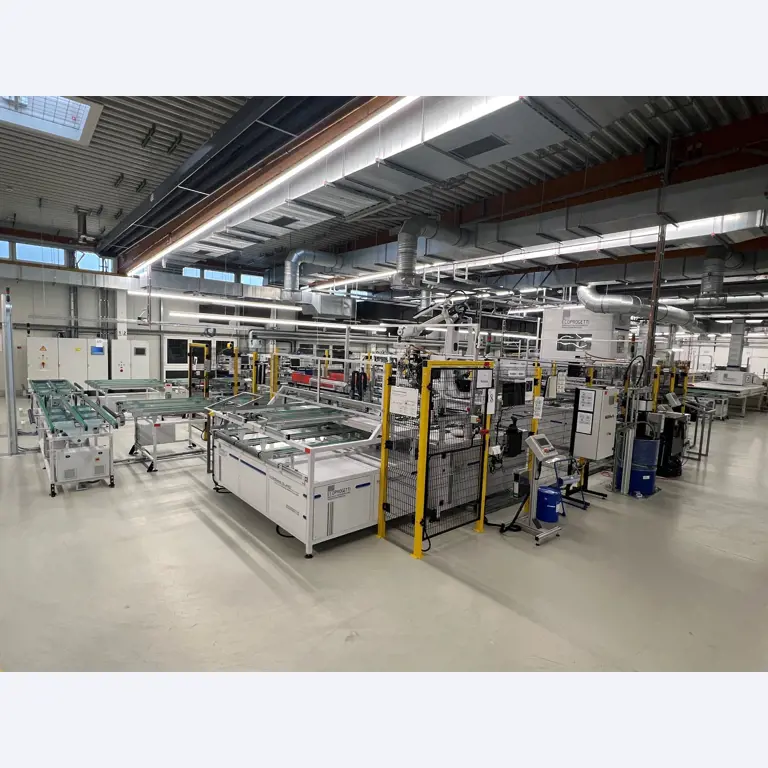 Solarmodul Produktionslinien-11