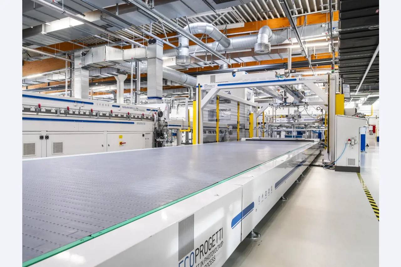 Solarmodul Produktionslinien-13