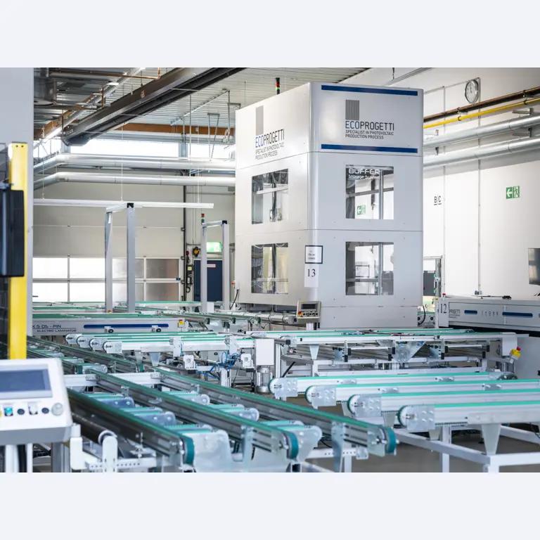 Solarmodul Produktionslinien-1