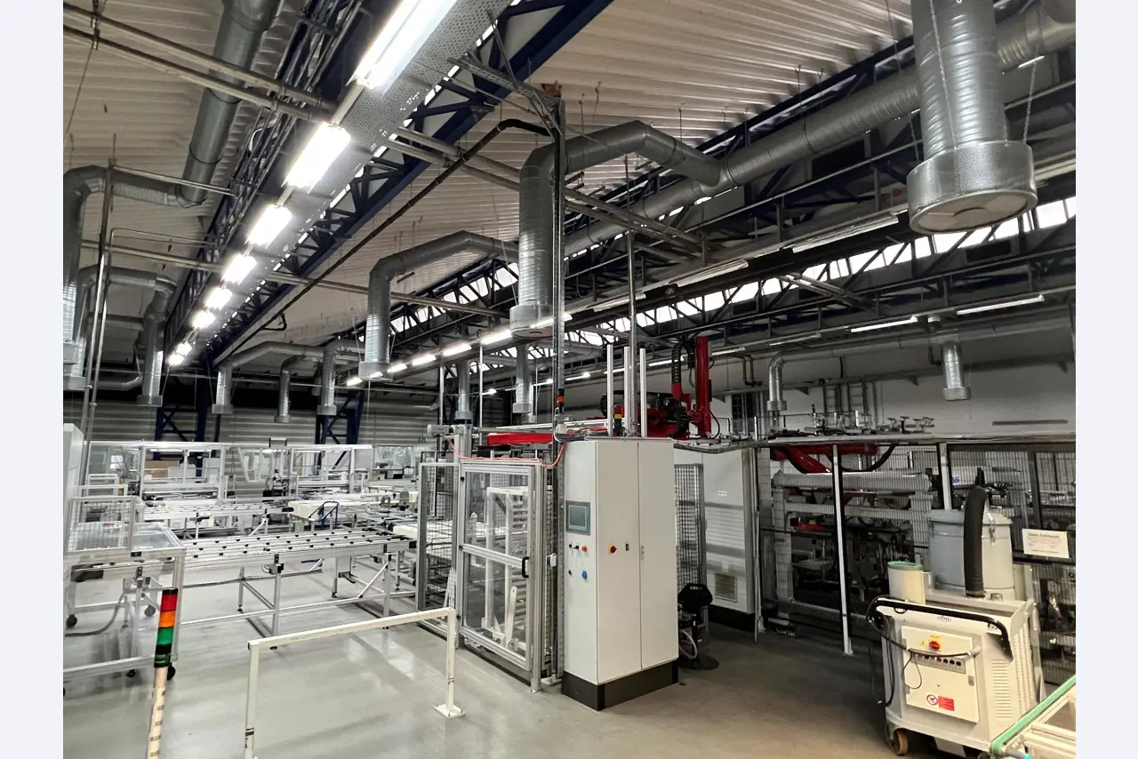 Solarmodul Produktionslinien-23