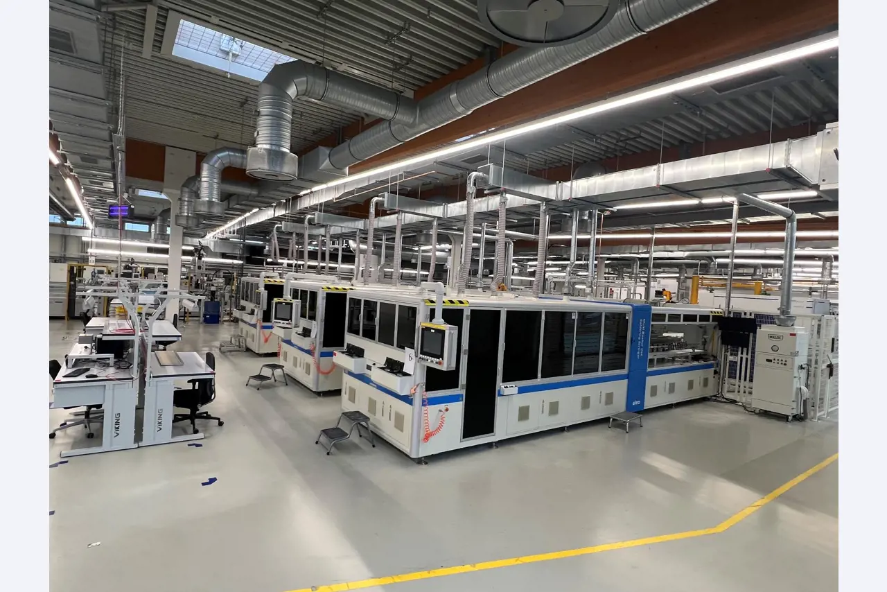 Solarmodul Produktionslinien-6