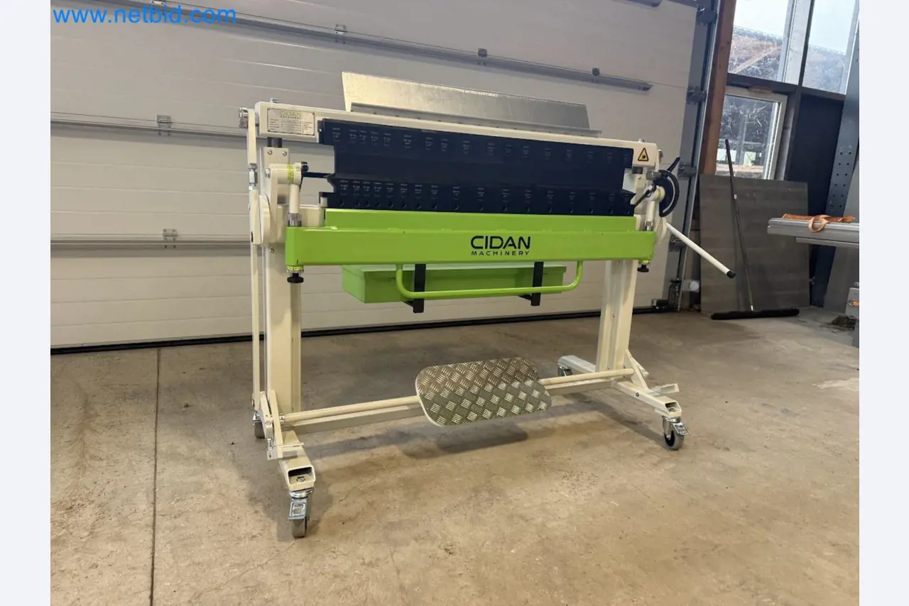 Segment-Schwenkbiegemaschine CIDAN MFB 1270 -1