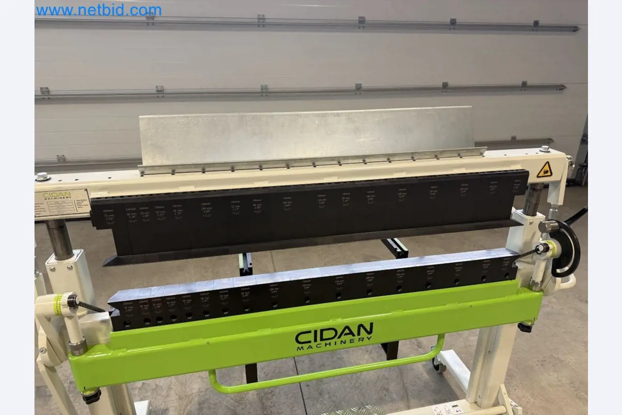 Segment-Schwenkbiegemaschine CIDAN MFB 1270 -21