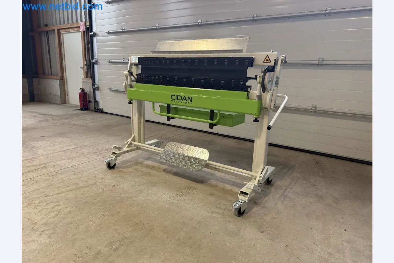 Segment-Schwenkbiegemaschine CIDAN MFB 1270 -23