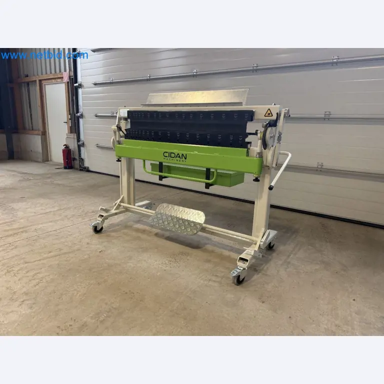 Segment-Schwenkbiegemaschine CIDAN MFB 1270 -23