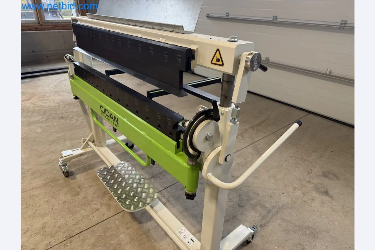 Segment-Schwenkbiegemaschine CIDAN MFB 1270 -27