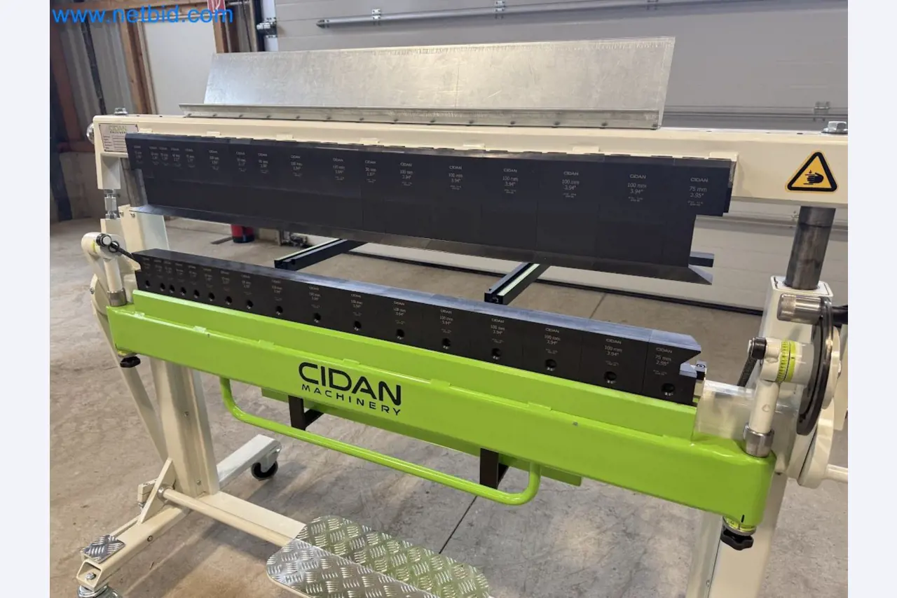 Segment-Schwenkbiegemaschine CIDAN MFB 1270 -5