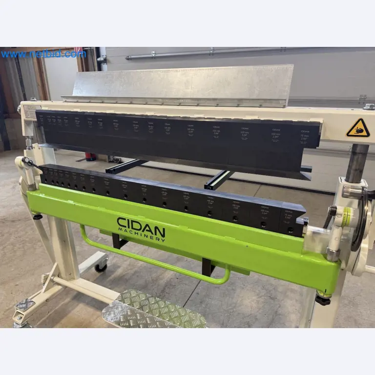 Segment-Schwenkbiegemaschine CIDAN MFB 1270 -5