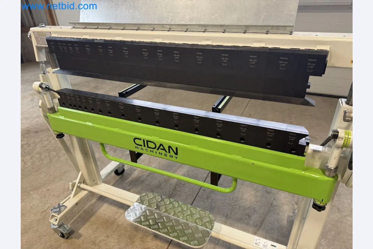 Segment-Schwenkbiegemaschine CIDAN MFB 1270 -7