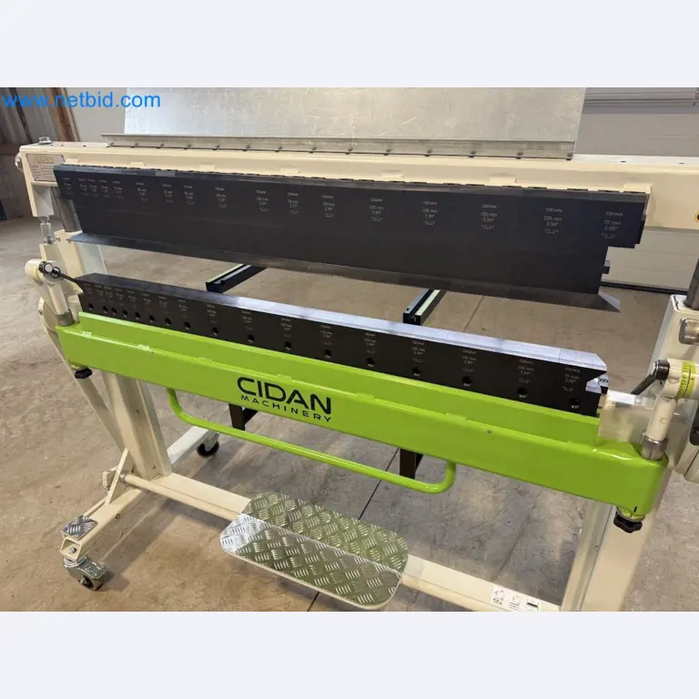 Segment-Schwenkbiegemaschine CIDAN MFB 1270 -7