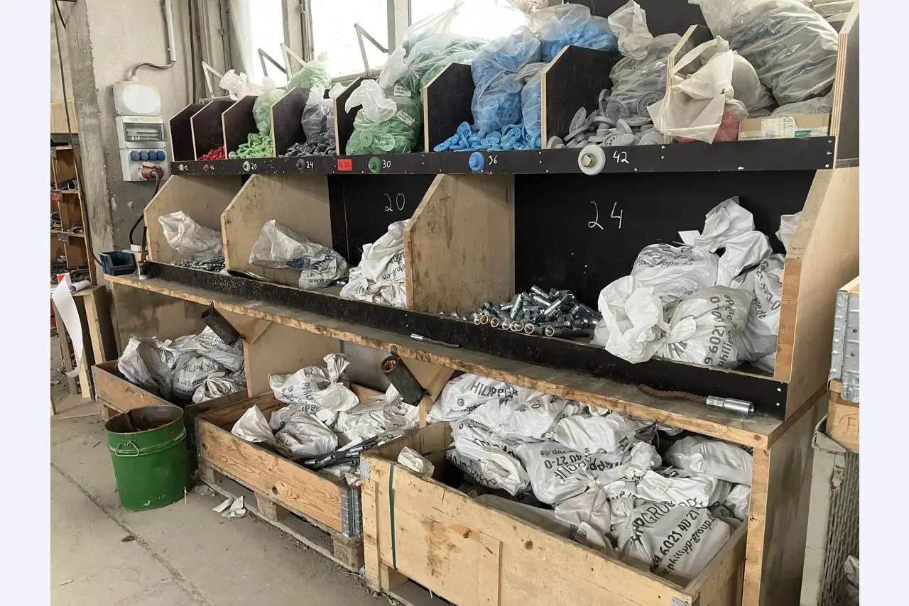 Opremljanje nekdanje betonarne-1