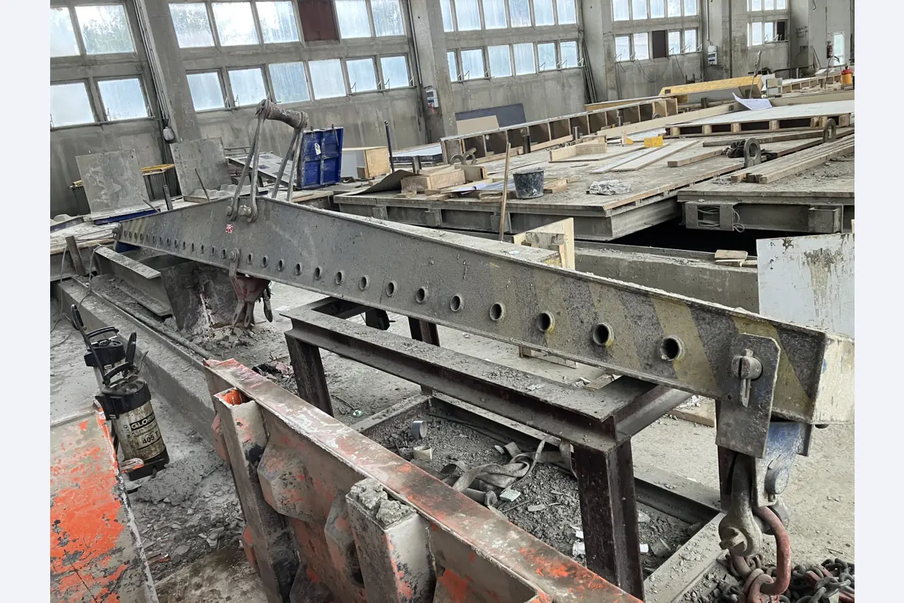 Opremljanje nekdanje betonarne-1