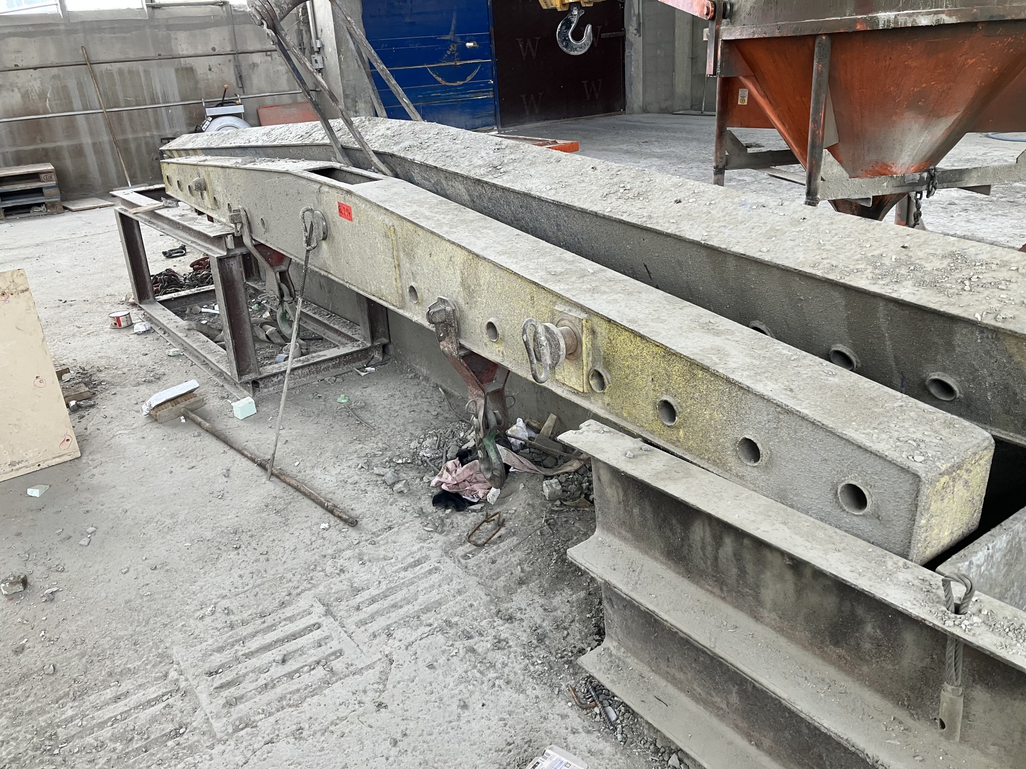 Operational facilities of a former concrete plant-1