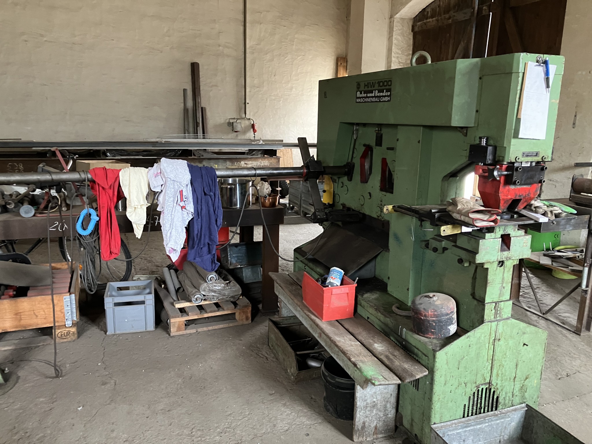 Wyposażenie byłej betoniarni-4