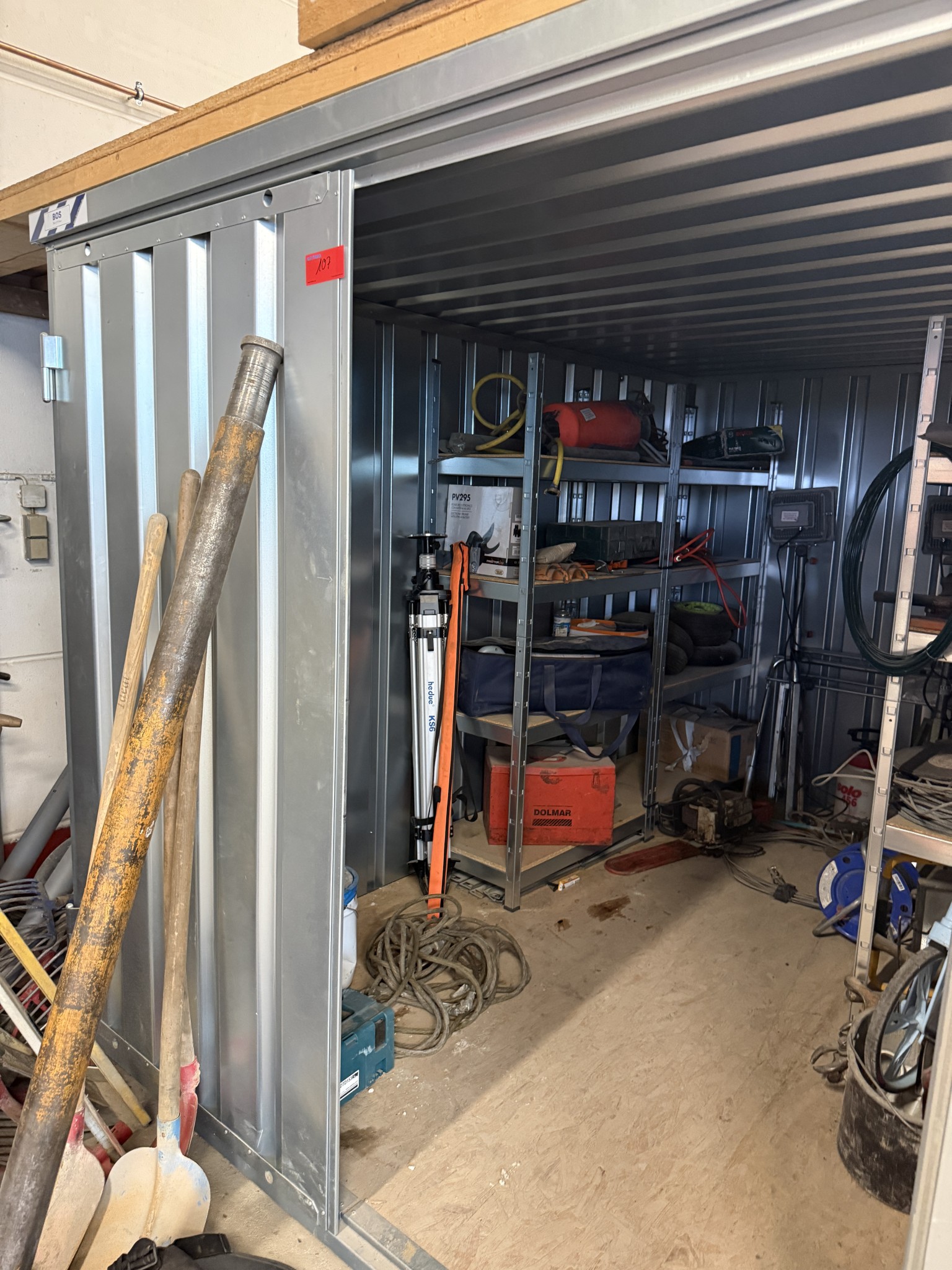 Werkstatteinrichtung sowie div. Zubehör aus dem Baubereich-1