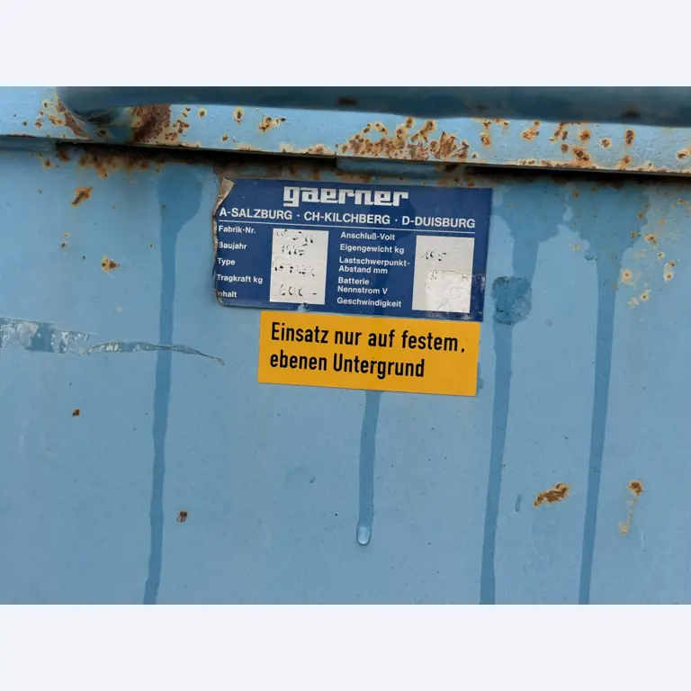 Div. techn. Einrichtung aus einem Lagerbestand-2