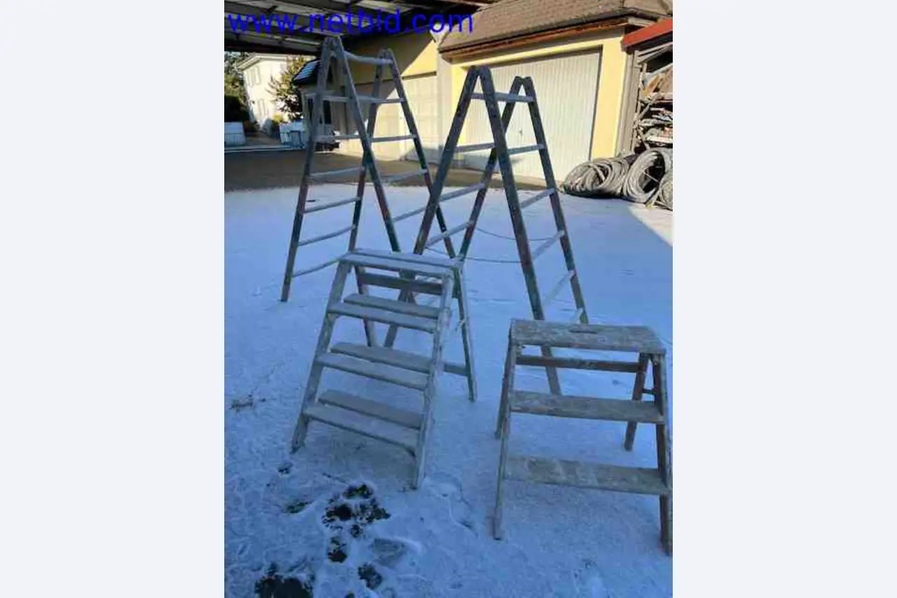 Trucks with loading crane, vans, Dokas with tarpaulin and bows, station wagons, forklift trucks, skips, small equipment, tools-14