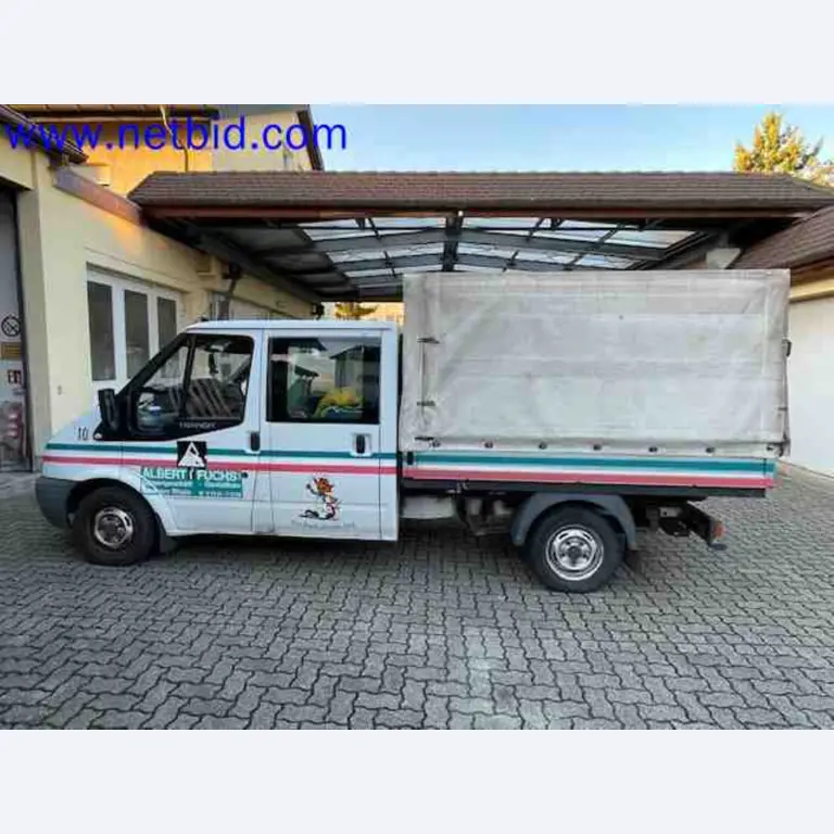 Trucks with loading crane, vans, Dokas with tarpaulin and bows, station wagons, forklift trucks, skips, small equipment, tools-1