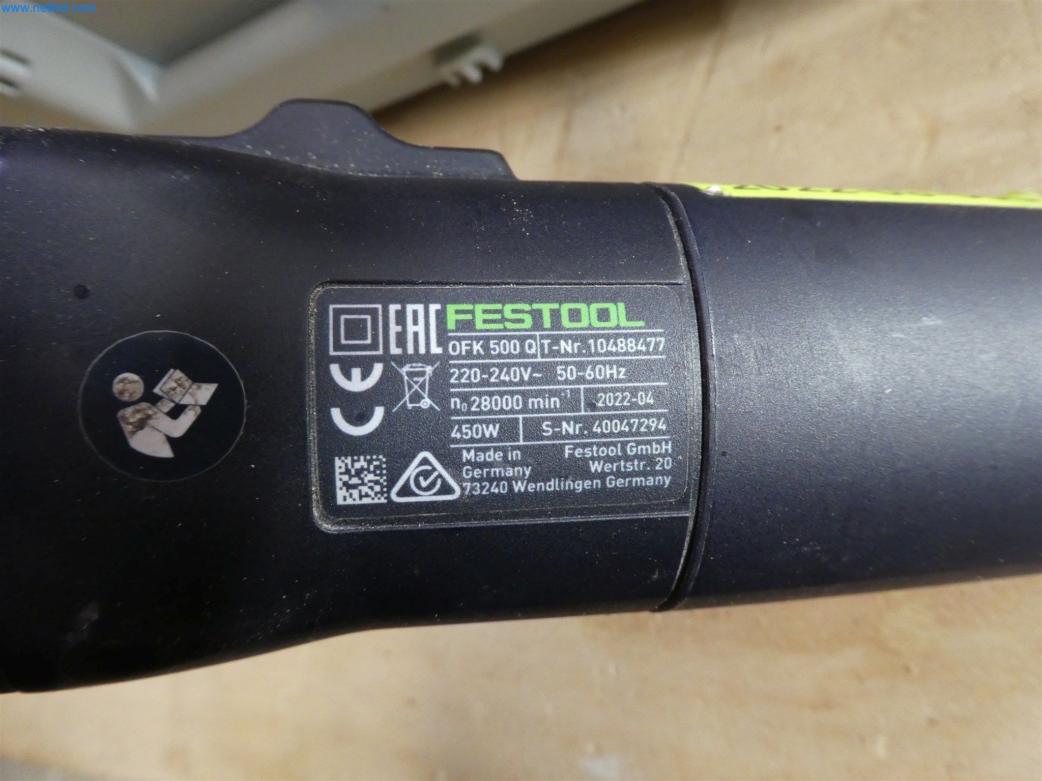 Machines from the carpentry & furniture construction sector-19